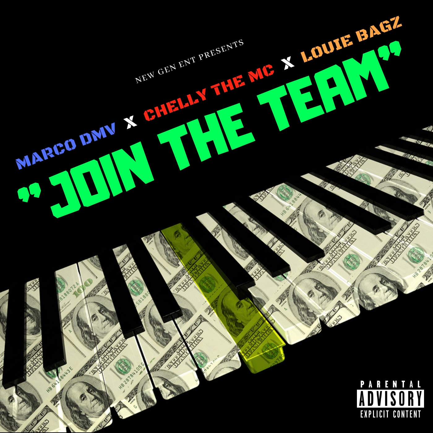 Marco DMV - Join the Team (feat. Chelly the MC & Louie Bagz) (Bachelor Pad - EP)